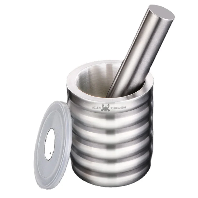 Stainless Steel Mills Spices Pepper Grinders Manual Pepper Mills Garlic Pestle Gadget Vijzel En Stamper Kitchen Tools