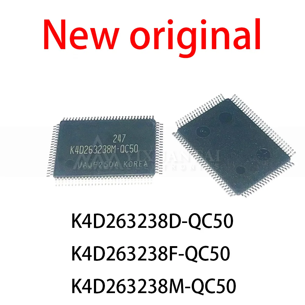 (5Piece/Lot)100% New original K4D263238D-QC50 K4D263238F-QC50 K4D263238M-QC50 QFP-100 Chipset