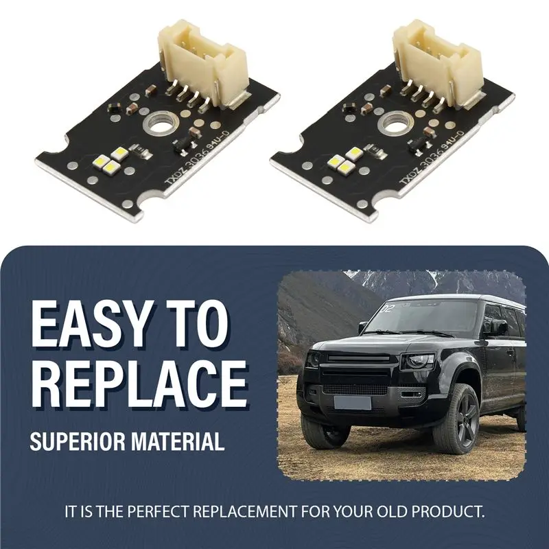 LED Headlight DRL Board Daytime Running Light Ballast For Land Rover Defender L663 2019-2024 LED Board Light Turning DRL Module