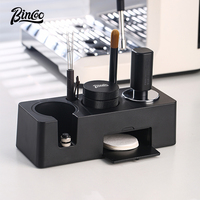 Bincoo Coffee Press Powder Base Set Coffee Tool Box Handle Storage Press Powder Hammer Powder Distributor Multifunctional