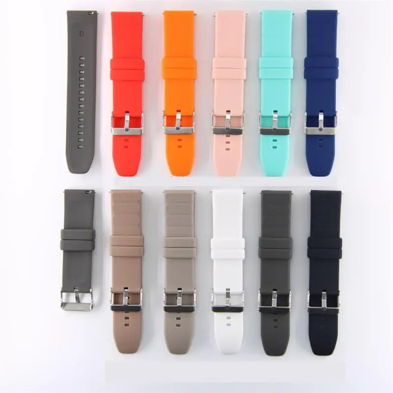 Official Silicone Band For Huami Amazfit GTR 4 Replacement Wristband Smart watch Strap For GTR 3/4 Pro/GTR 47mm/2/2e Bracelet