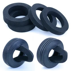 2pcs 1:14th Scale Wide Narrow Tire Lining Hard Sponge Filler for Tamiya RC Dump Truck SCANIA 770S R620 VOLVO FH16XL BENZ MAN Car
