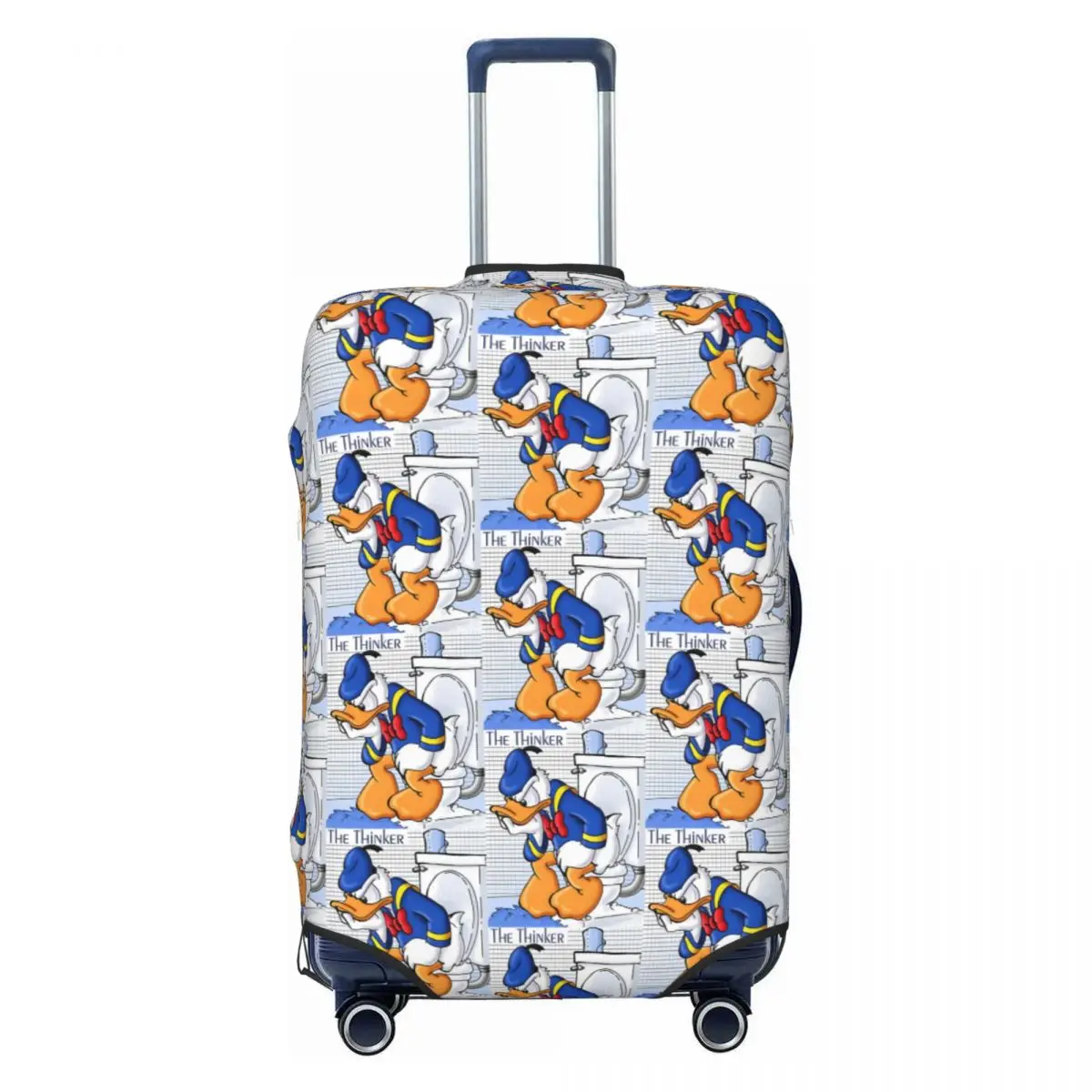 

Custom D-Donalds Duck Hot Anime Luggage Cover Elastic Travel Suitcase Protective Covers Suit For 18-32 inch