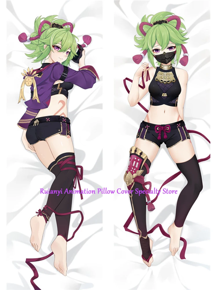 

Dakimakura Anime Kuki Shinobu Double-sided Pillow Cover Print Life-size body pillows cover Adult pillowcase