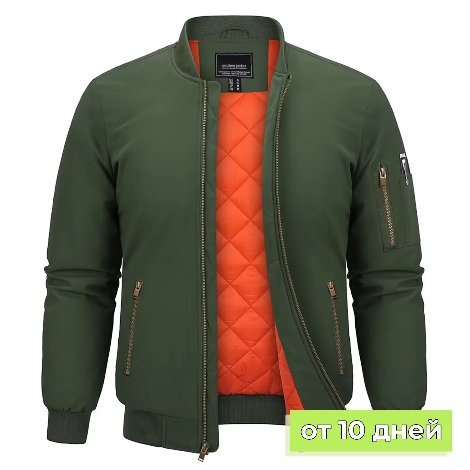 TACVASEN зимние куртки-бомберы мужские толстые теплые подкладки ретро куртка пилота бейсбольные куртки повседневные стеганые куртки пальто ветровка TACVASEN зимние куртки-бомберы мужские толстые теплые подкладки ретро куртка пилота бейсбольные куртки повседневные стеганые куртки пальто ветровка