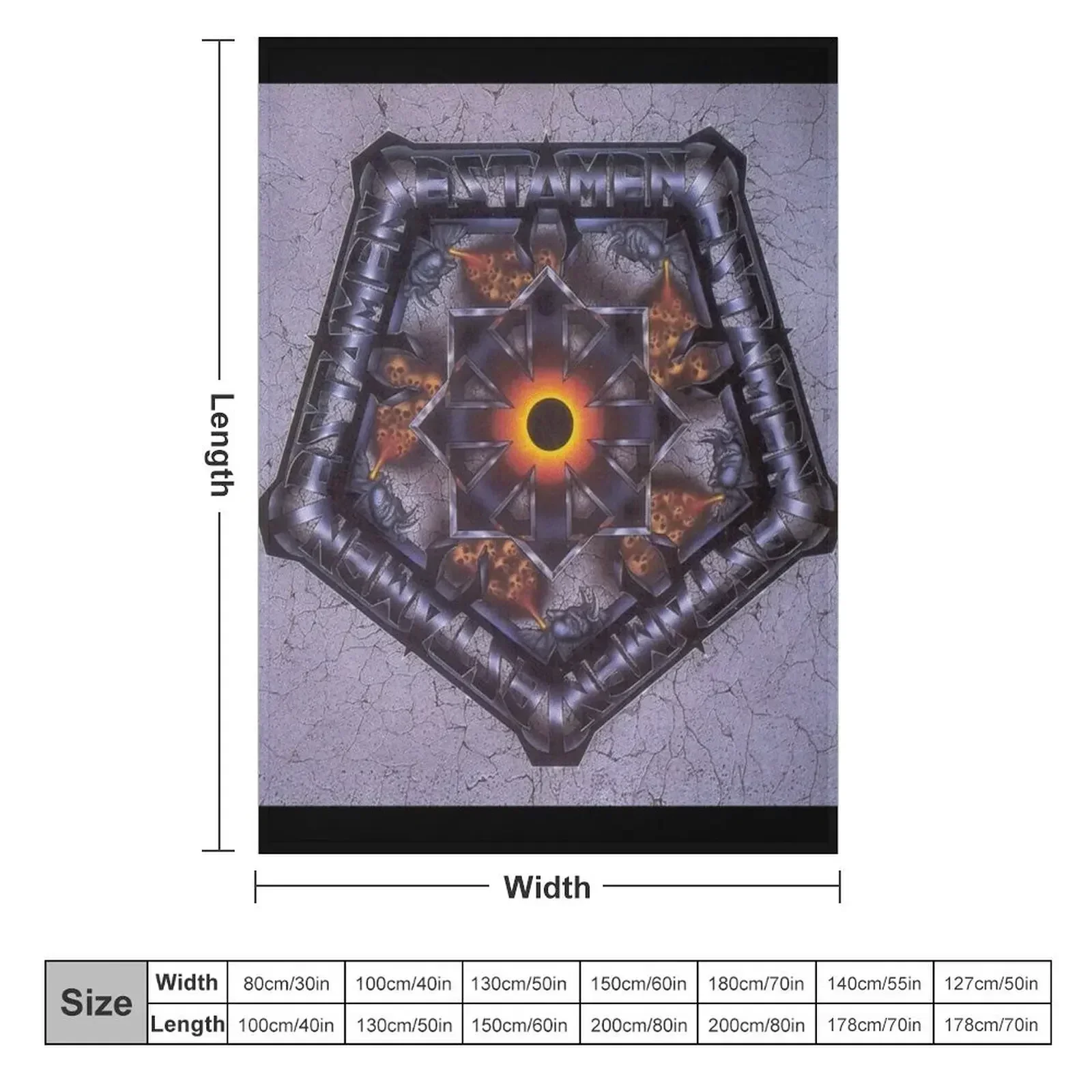 Testament the ritual Throw Blanket couch cozy soft plush fuzzy picnic outdoor blanket