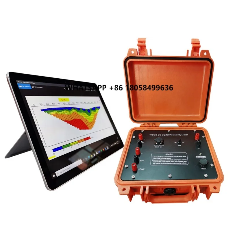 

Geophysical Survey Equipment Underground Water Detector Terrameter Resistivity Meter