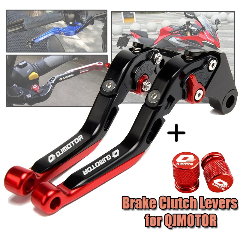 CNC Aluminum Handle Accessories Motorcycle Brake Clutch Levers For QJMOTOR QJ SRT 800 800X 800SX 800SRT SRT 800X 800