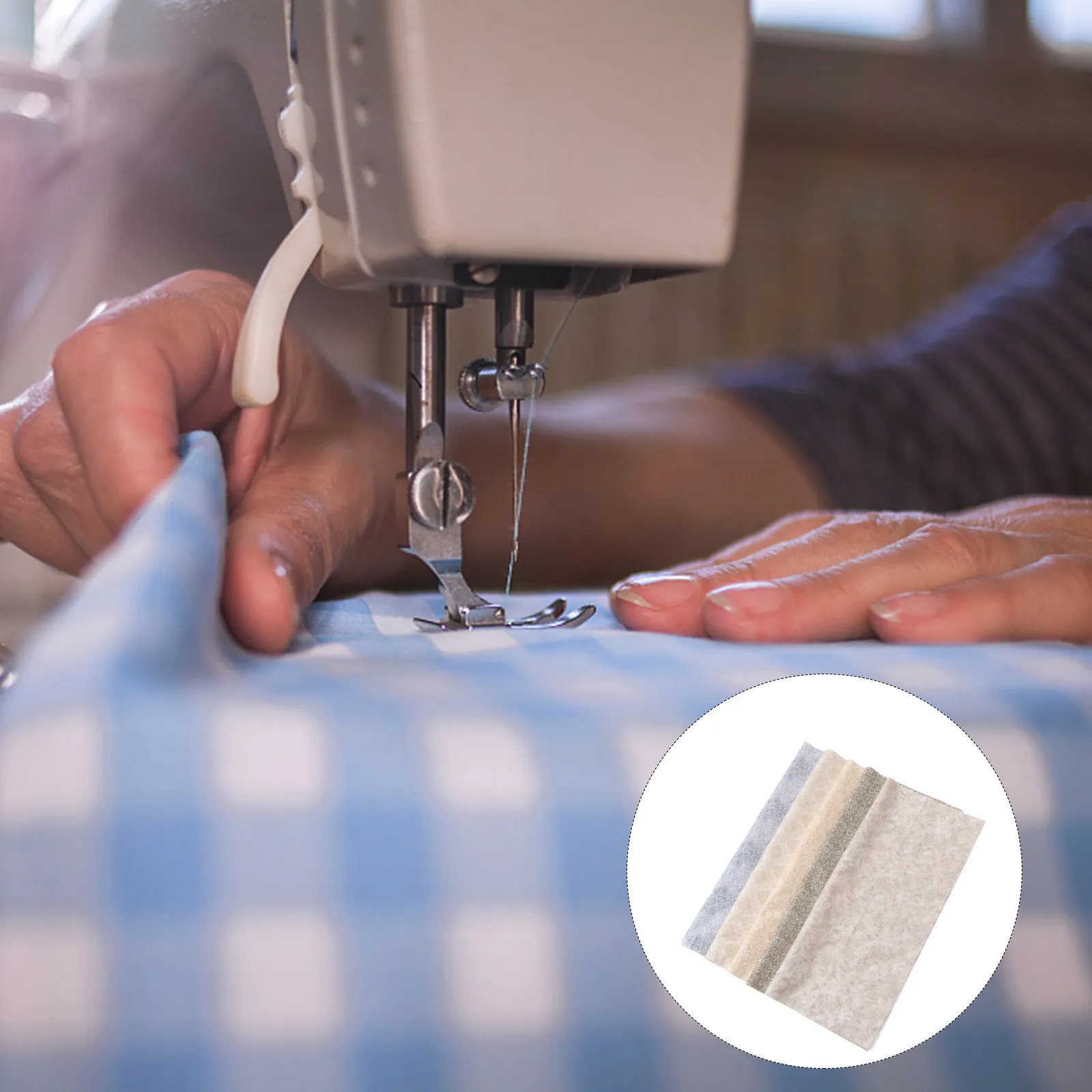 

5Pcs Soft Skin-Friendly Cotton Fabric Blocks for Quilting Patchwork DIY Craft Sewing Projects Quilting Fabric Patchwork Cloth