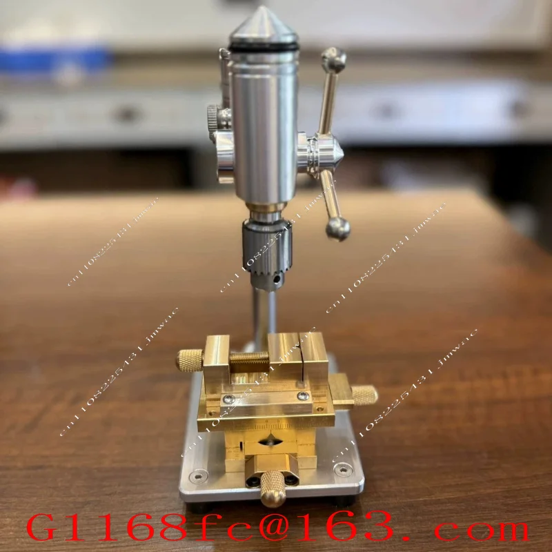 High Precision Mini Table Drill, Mini Drilling Machine, Micro Precision Clock Maintenance Drilling Machine