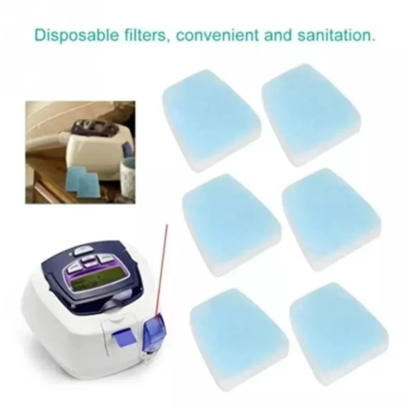 10pcs ResMed S7 S8 Filters VPAP CPAP Filters for Home Health Care Sleep Apnea Ventilator Cpap Filter