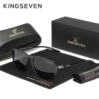 KINGSEVEN nuevas gafas de sol de moda Casual montura grande mujeres hombres gafas polarizadas UV400 moda verano conducción gafas al aire libre
