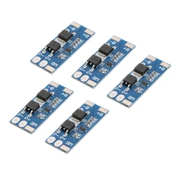 2-5pcs 2S 8A Li-ion 7.4v 8.4V 18650 BMS PCM 15A Peak Current Battery Protection Board bms Pcm For Li-ion Lipo battery Cell Pack