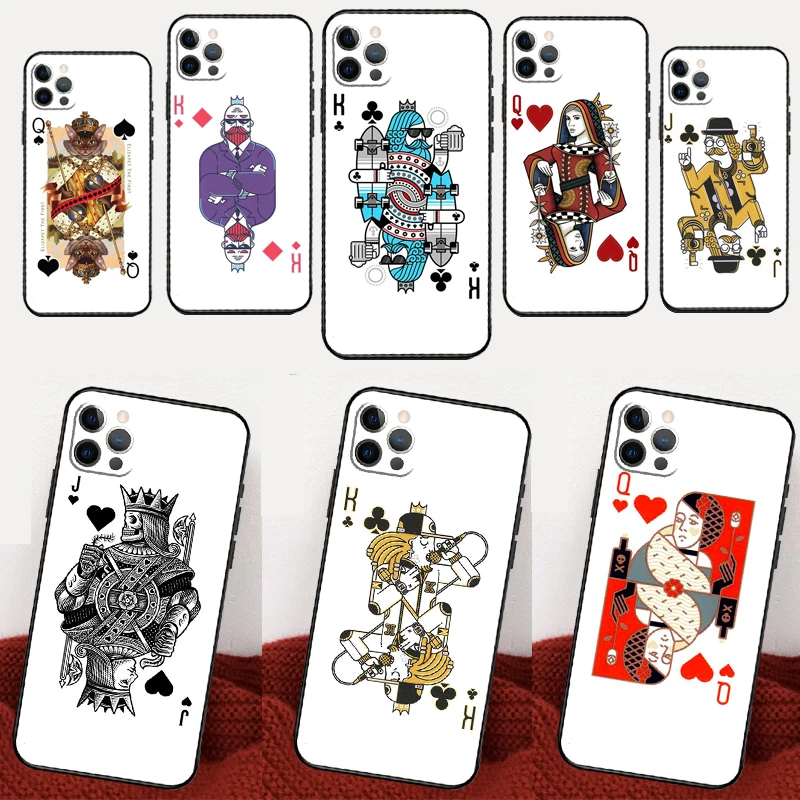 

Cartoon Character Poker For Huawei Nova 10 9 SE 3i 7i 8i 11i 12i Y73 Y90 Y70 Y72 Y61 Y91 P60 Pro P30 P40 Lite Case