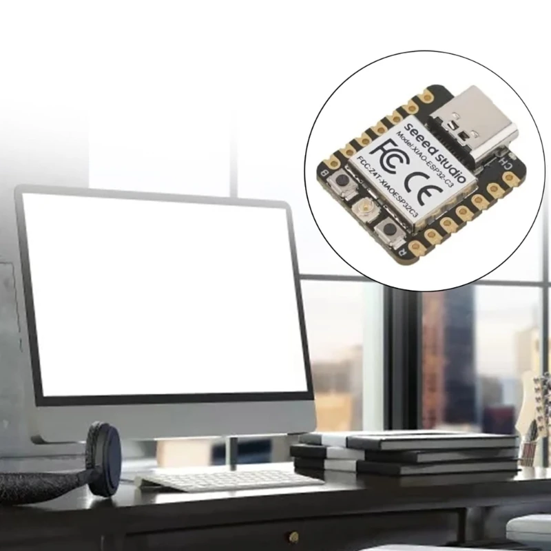 ESP32C3 Thumb WIFI Development Board with Ultrasonic Distance