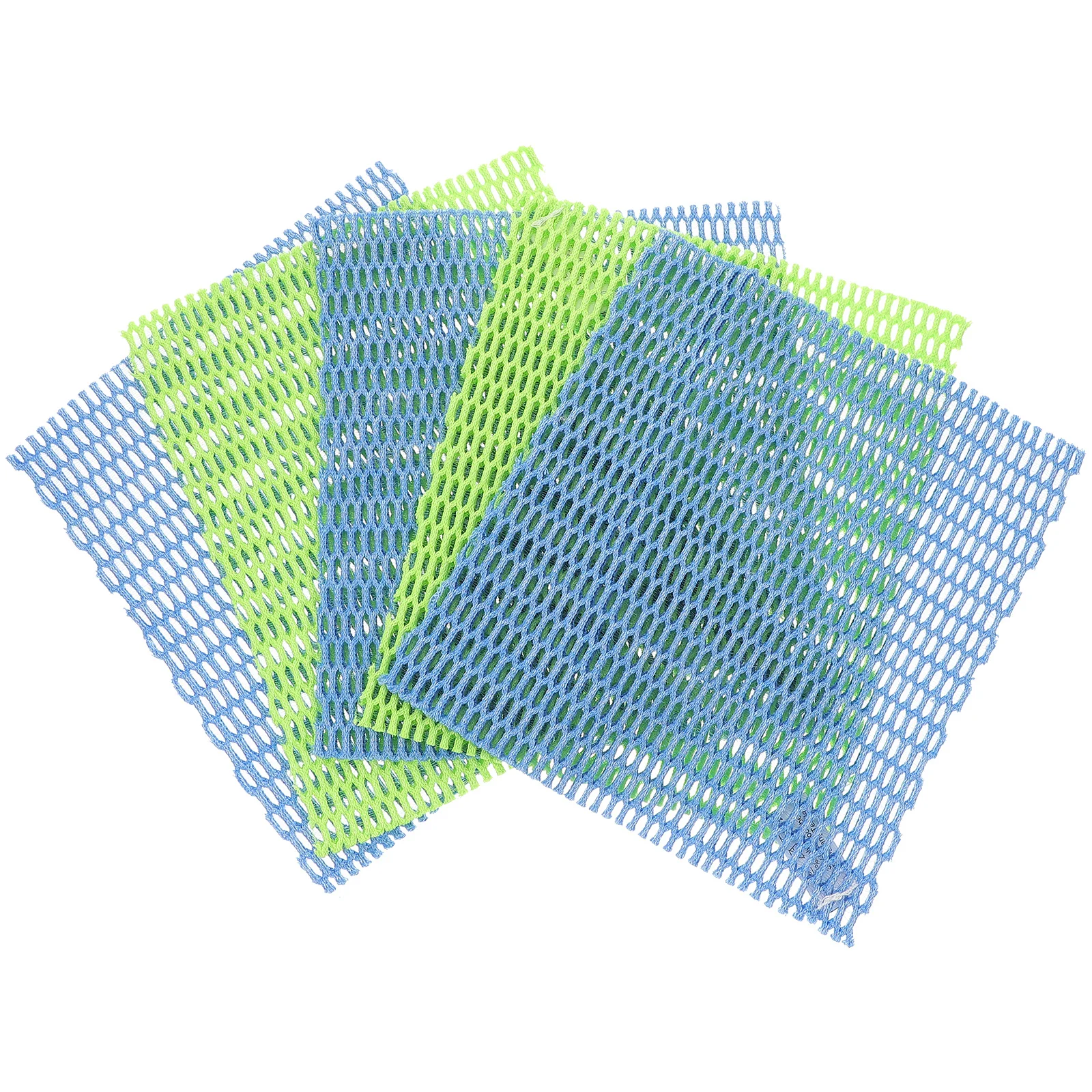 

5pcs 3D Oil Proof Dishcloths Bamboo Fiber Mesh Cleaning Cloth For Kitchen Scrubber Non Stick Washing Towel Ultra Soft Scratch