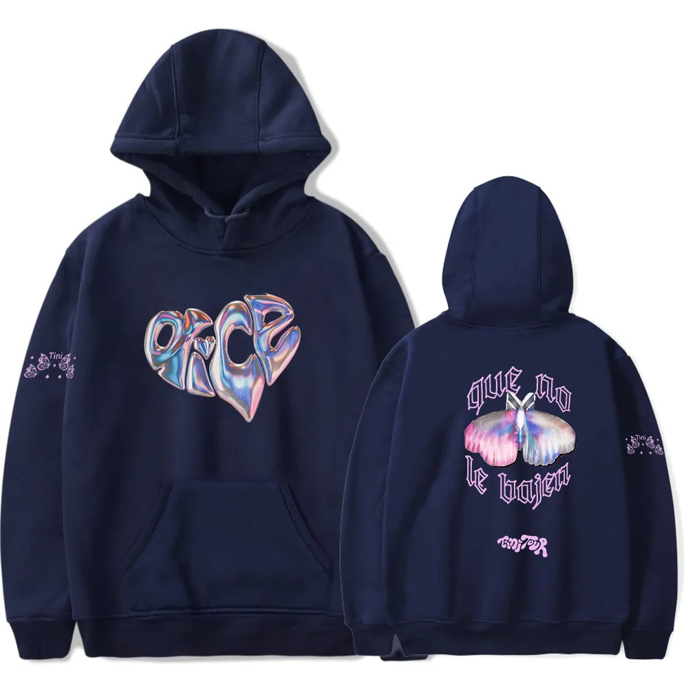 2024 Tini Stoessel 후드, 2023 Tini Tour Merch, 긴 소매 캐주얼 스타일, 맨투맨 패션 의류, 남녀공용