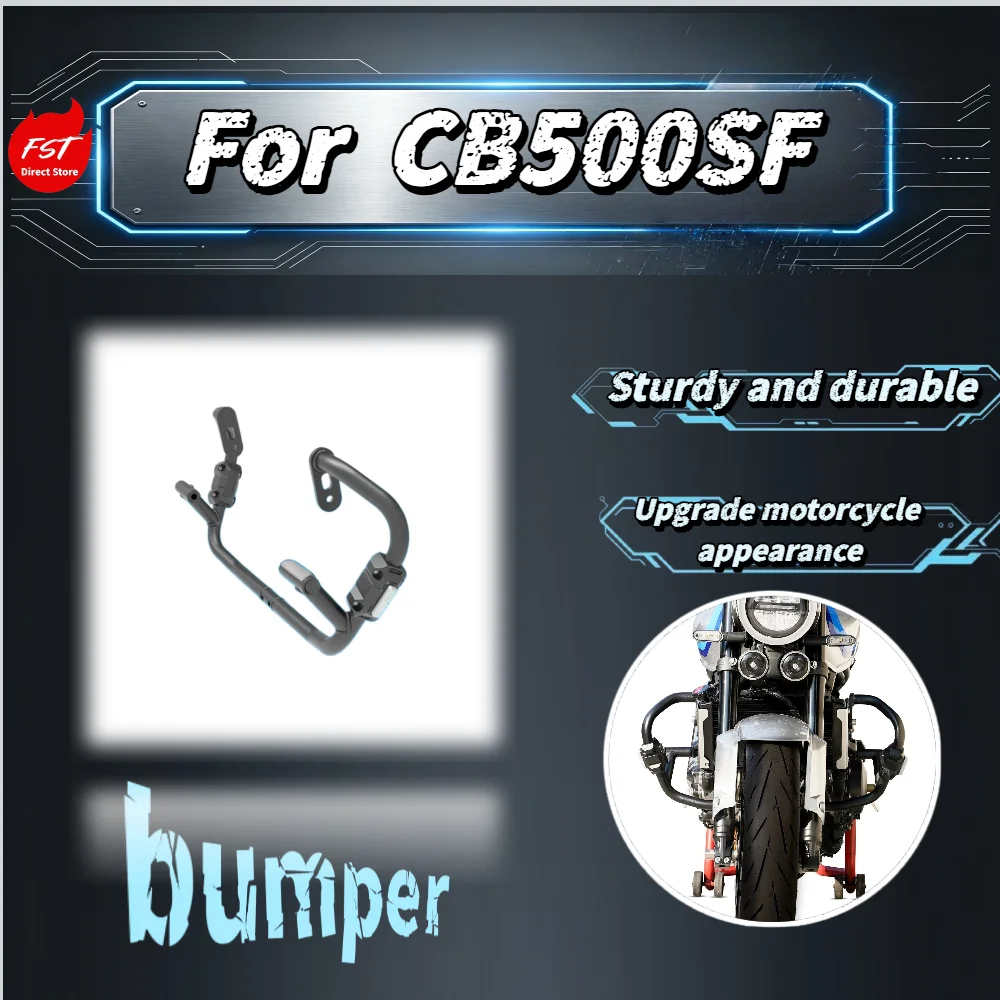 

For CB500SF Solid Structure Anti-impact Bumper Bar Breathable Protect Net Motorbike Upgrade Parts