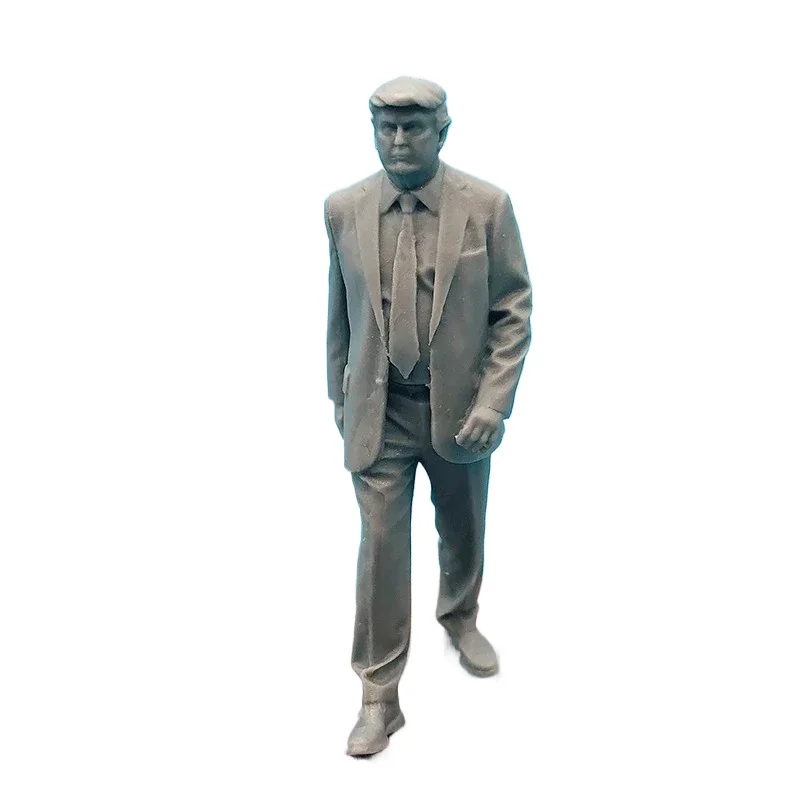 

1/35 Scale Diecast Resin Figure Model Kit President Walking Pose Need To Be Assembled and Colored By Themselves