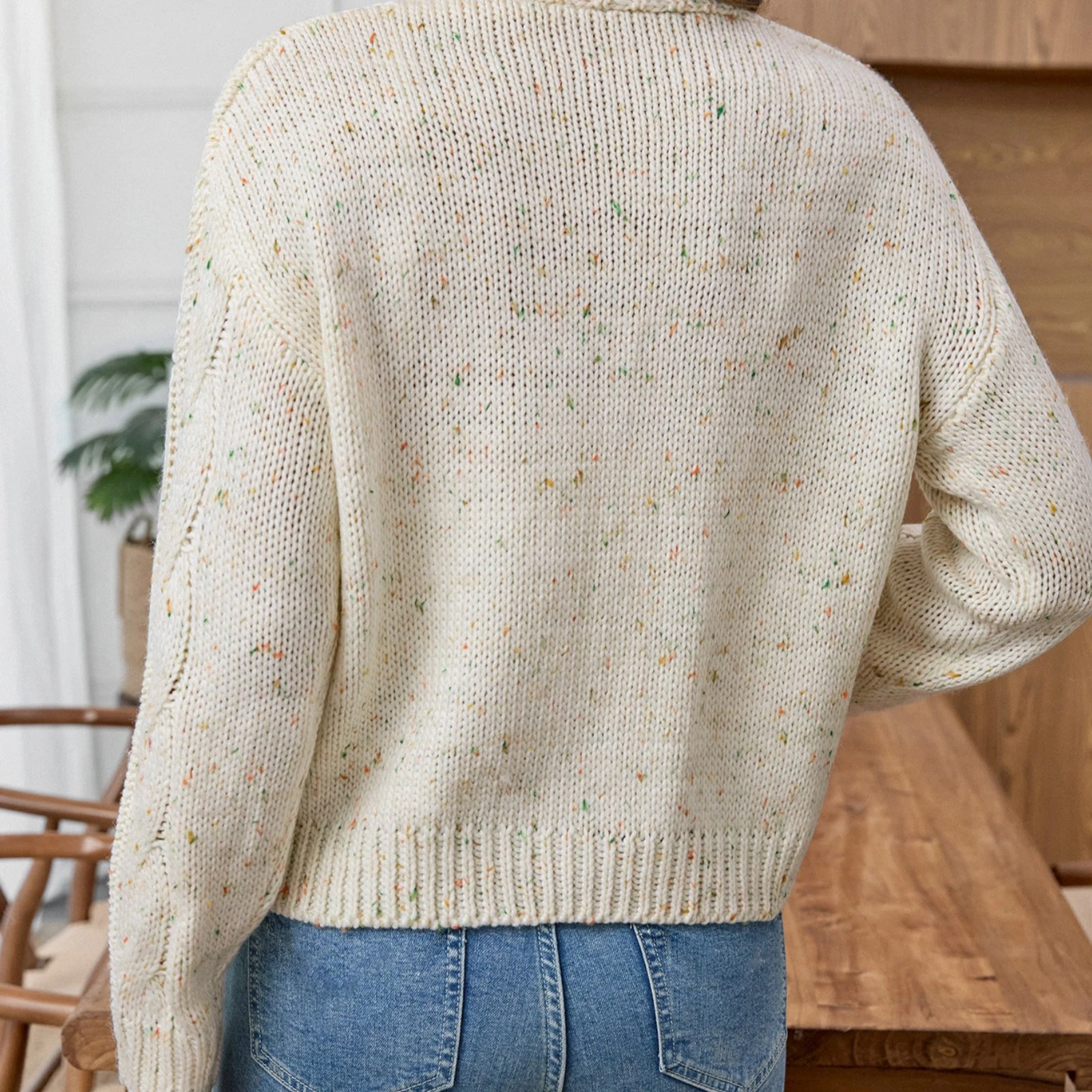 

Casual Minimalist Cardigan Knit Outerwear For Women Cardigan Mujer Ropa Mujer Tendencia 2025 Pulls Femmes кардиган жіночій