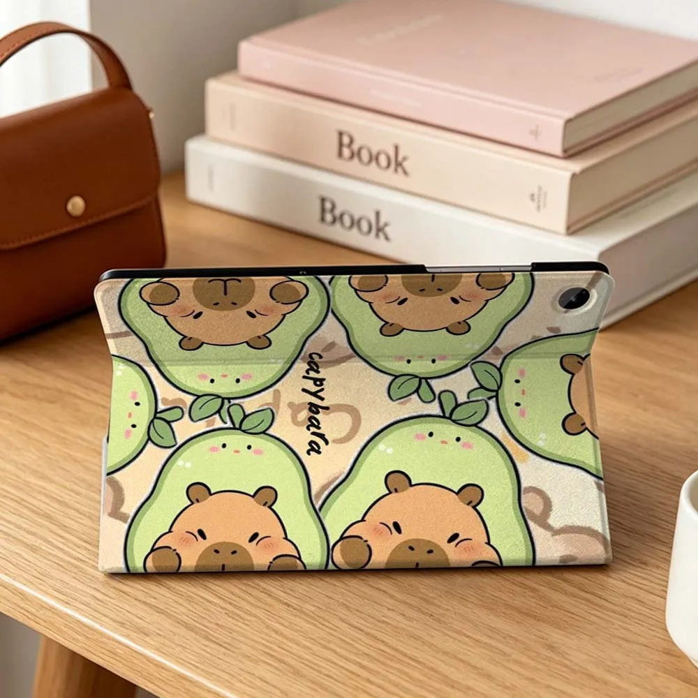 Cartoon Hot Capybara Art Gift For Samsung Galaxy Tab A7 A A8 A9 A11 S6 S11 10.1 10.4 10.5 Inch Lite PLus Soft Tablet Case