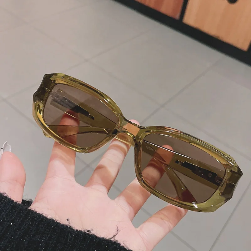 

New Square Sunglasses Personalized Angular Irregular Glasses Fashion Sports Riding Sunglasses for Women