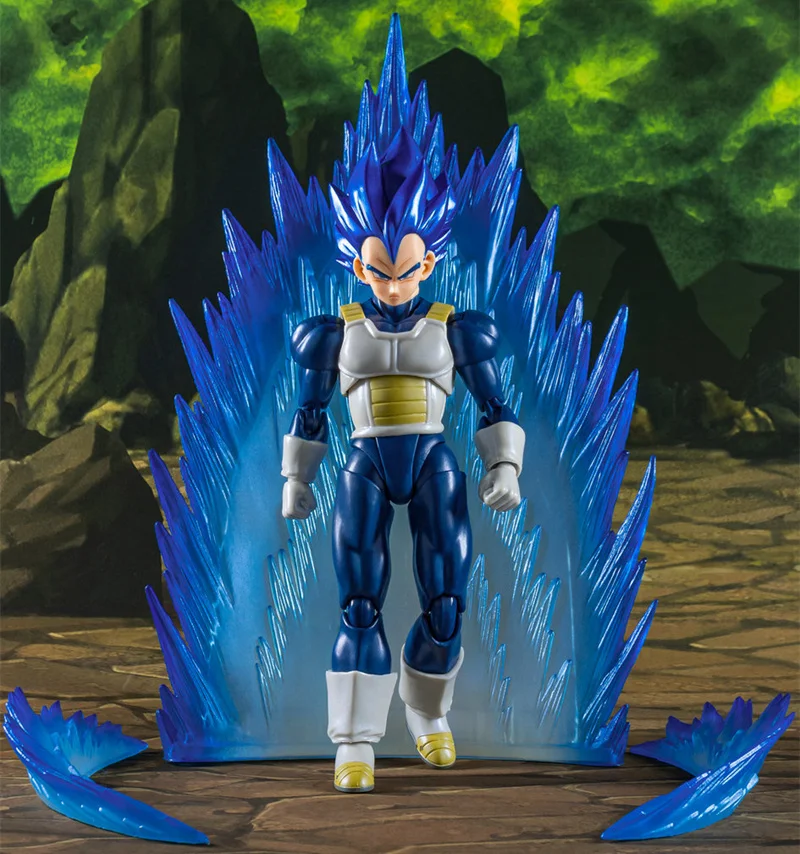 

Anime Dragon Ball Democratic Fit Df Shf Deep Blue Super Saiyan Vegeta Figure Pvc Action Model Doll Figure Toy Collect Kids Gift