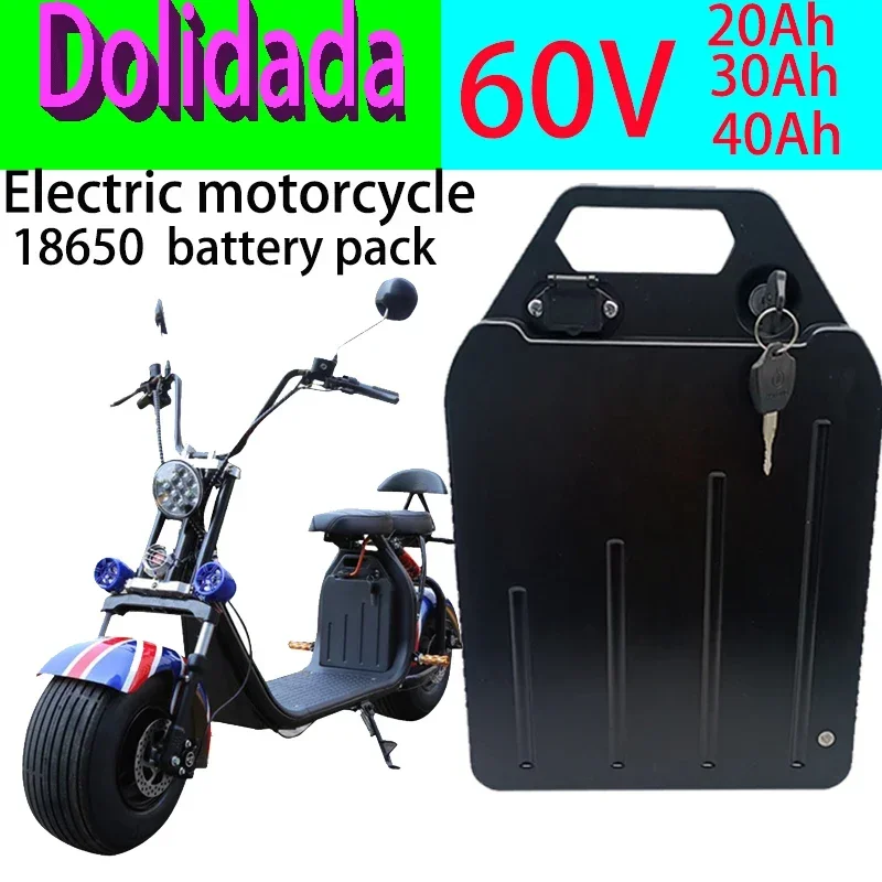 

Elektrische Voertuig Lithium-Batterij Waterdichte 18650 Batterij 60V 20Ah 30AH 40AH Twee Wiel Opvouwbare Scoote