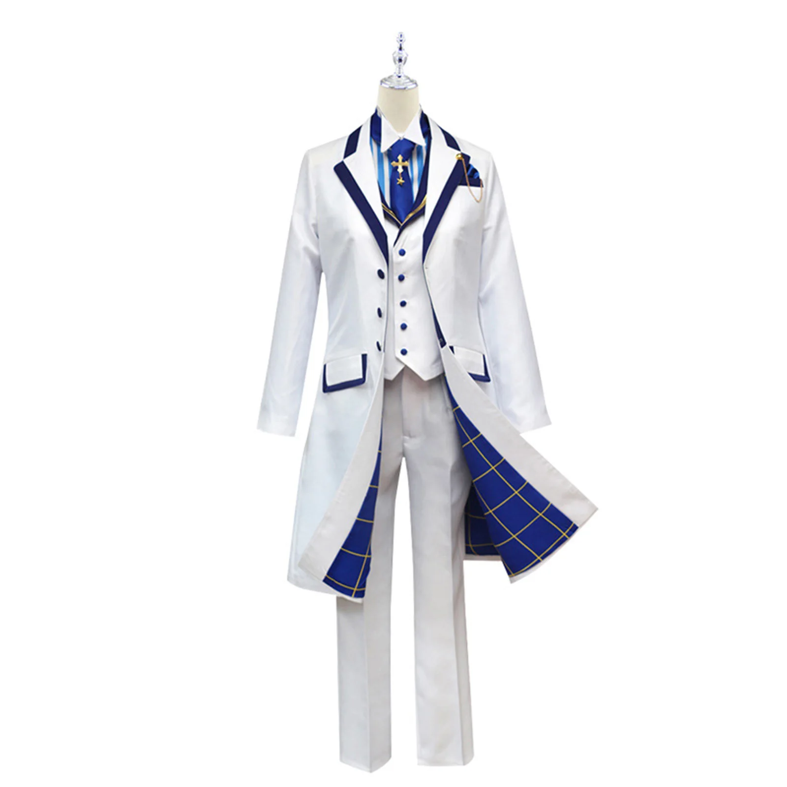 

Male Anime Game Arthur Pendragon Cosplay Costume