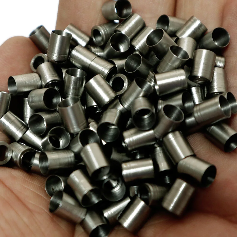 【セール中】12/24/36/50pc ステンレス鋼防爆リングアーチェリー矢首輪プロテクターリング ID3.2/4.2/5.2/6.2 ミリメートル矢印シャフト