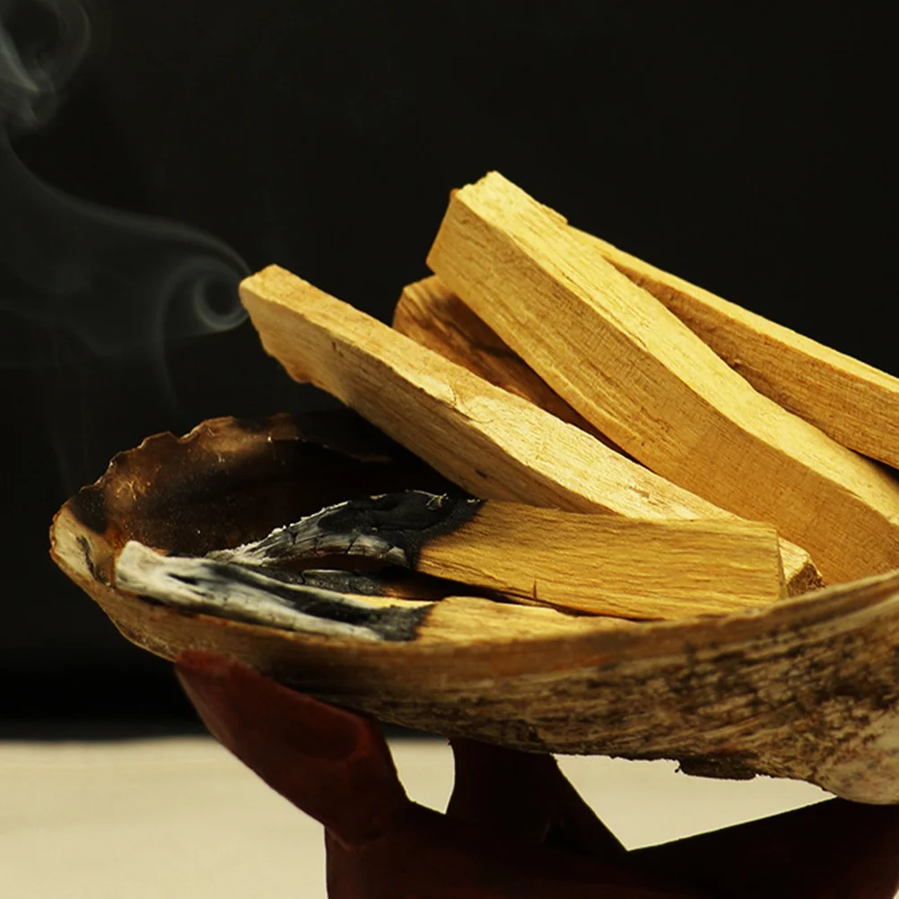 

1pc Palo Santo Natural Wood Incense Sticks Eco-Friendly Wooden Smudging Stick For Air Purifying Meditation Rituals Yoga Studio