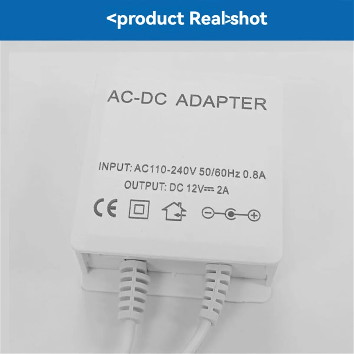 

Security Power Adapter AC 110-240V Input DC 12V Output Supply EU Plug