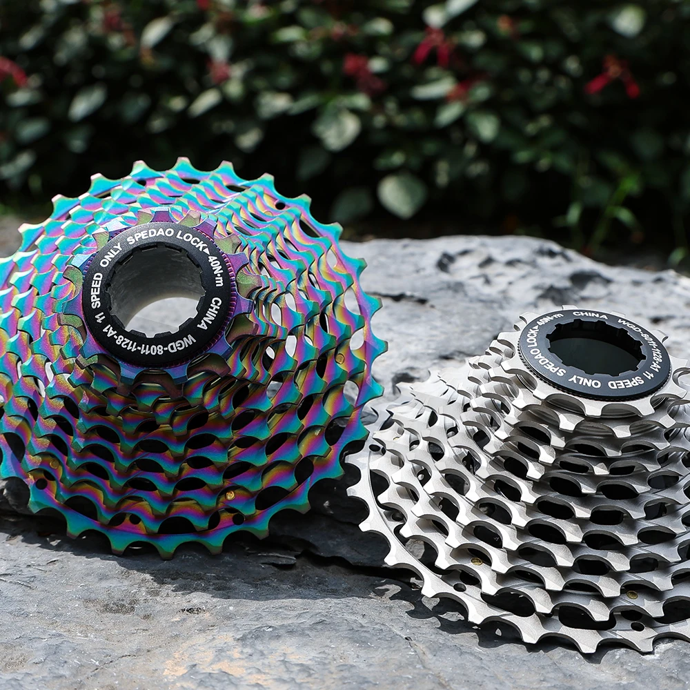 SPEDAO SLR2 Cassette Ultralight 11 Speed 11-25/28/32/34T CNC Bike Freewheel K7 11V HG Sprocket For R9100 Road Bicycle Flywheels