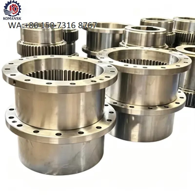 Non-Standard Forged Ring Gear& Internal Gear Ring for Mining Equipment and Cement Plant Factory Direct OEM