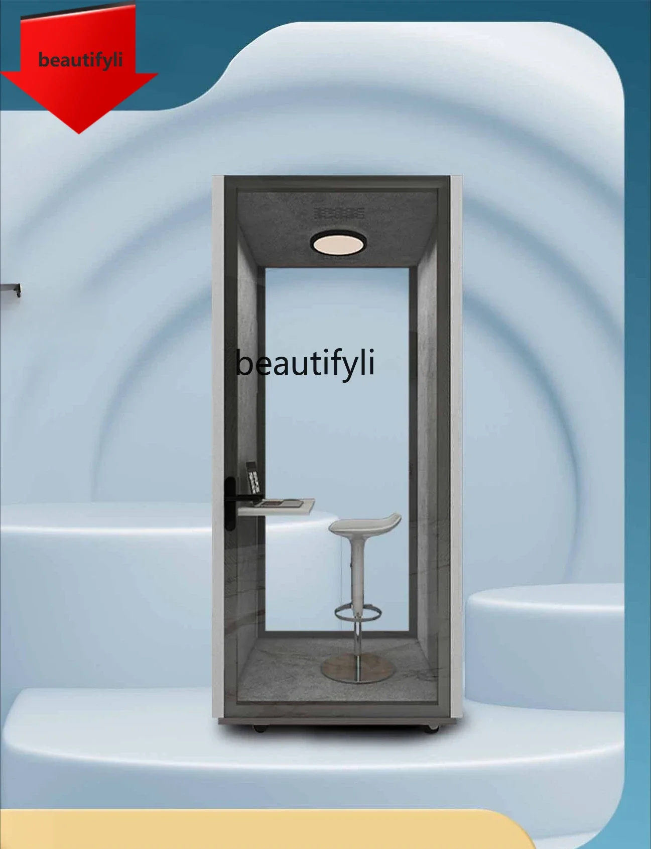 

a55 Telephone booth, indoor recording studio, household singing room, pod, silent compartment, mini mobile soundproof room