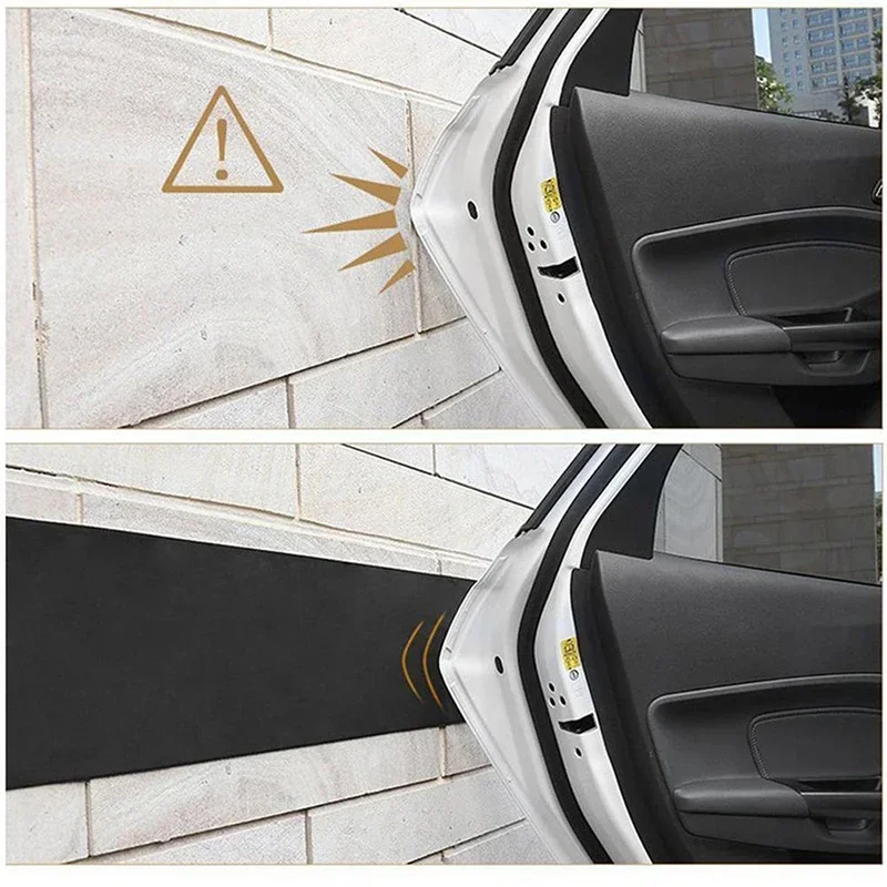 

Car Garage Wall Protector Sticker Buffer Mat 250*20cm Garage Rubber Wall Safety Guard Bumper Protector Sticker Scratch Resistant