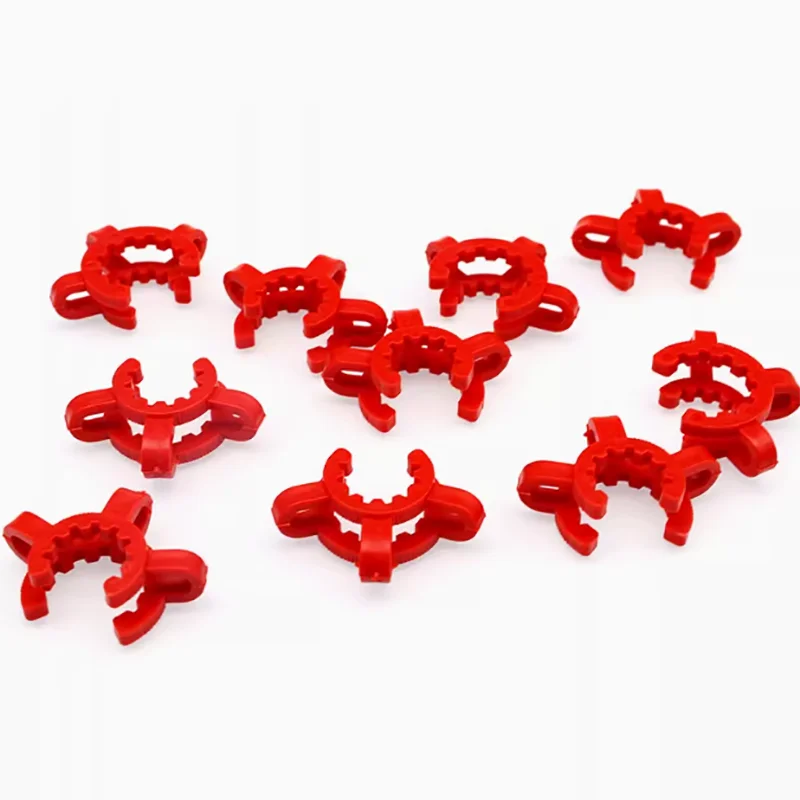 10PCS Plastic interface clip 14 19 24 29#laboratory grinding mouth card hoop plastic bottle interface clip