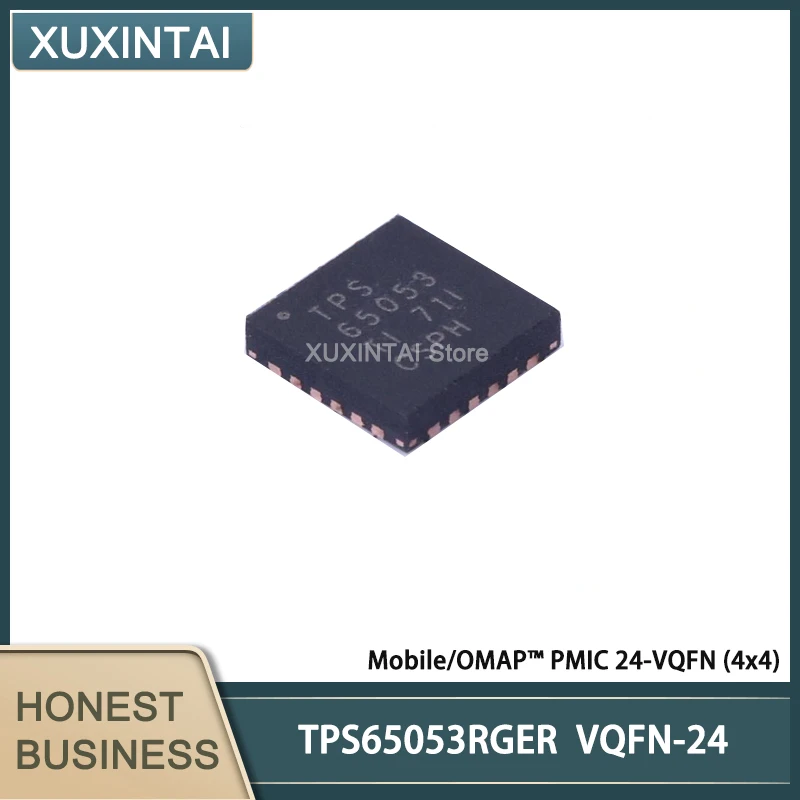 5Pcs/Lot   New Original  TPS65053RGER TPS65053  Mobile/OMAP™ PMIC 24-VQFN (4x4)