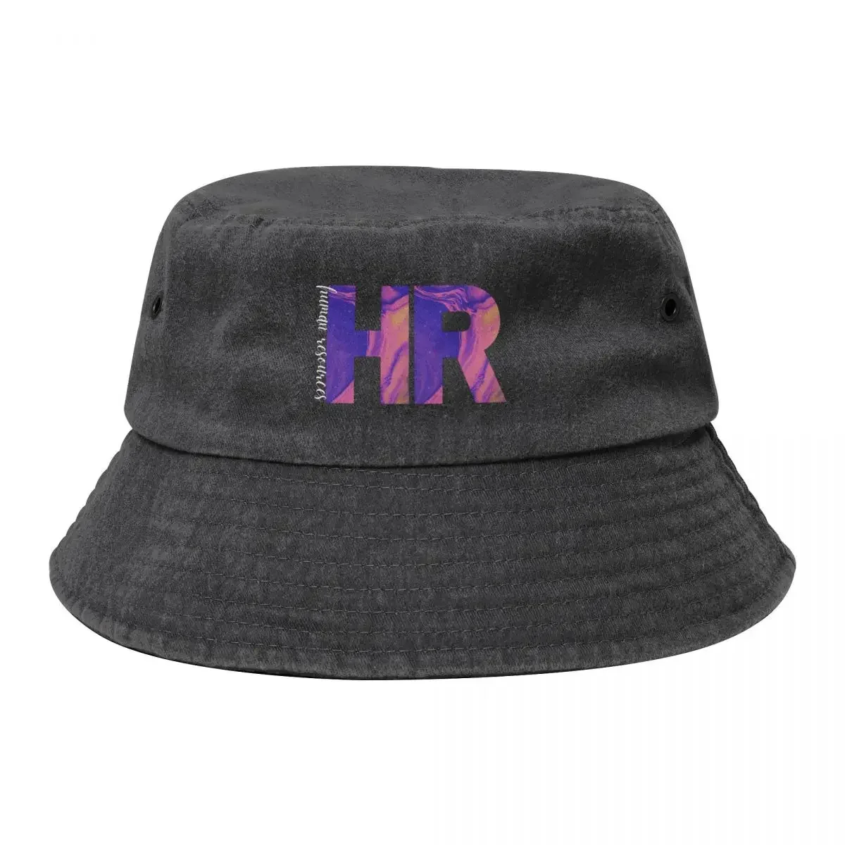 Human Resources Marble Bucket Hat derby hat Fishing cap Streetwear Hat Luxury Brand Woman Hats Men's