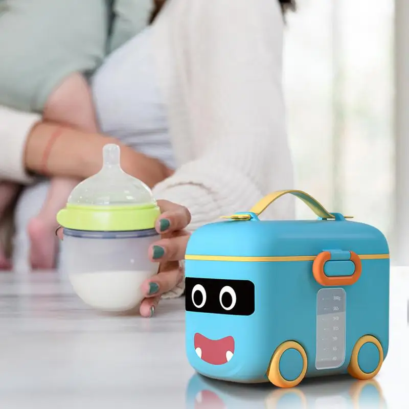 Baby Milk Powder Box Milk Powder Dispenser Sealing Box Portable Baby Food Cocoa Powder Sugar Snack Storage Container Formula Box