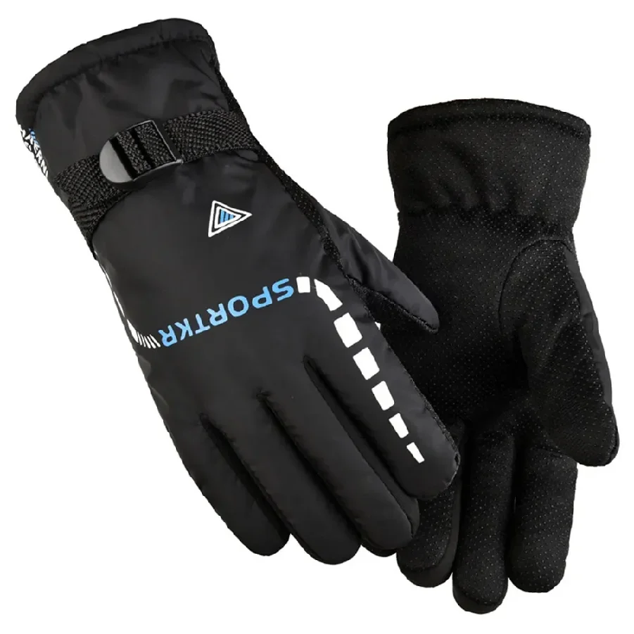 

Outdoor Driving Sport Gloves Windproof Waterproof Thermal Gloves For Men Women Touchscreen Full Finger Glove