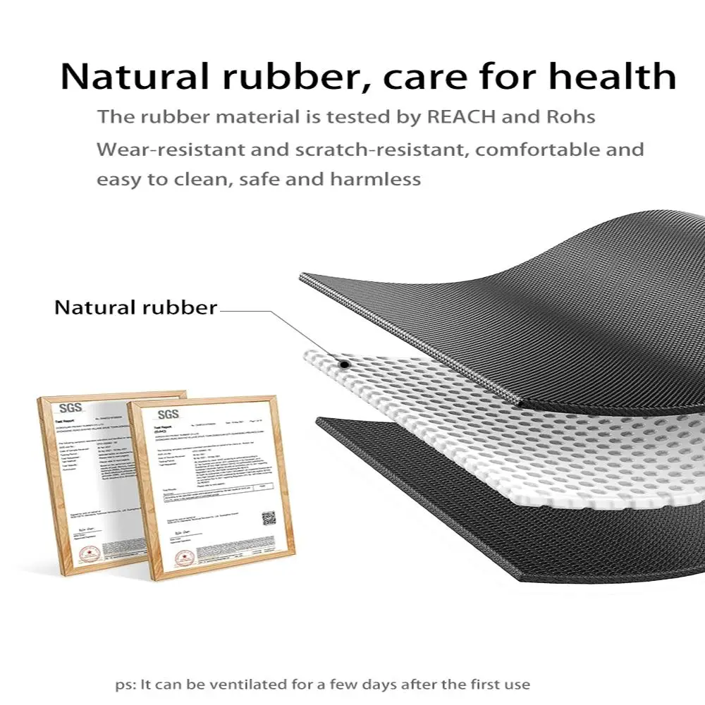 لوحة ماوس بنمط Sci-Fi Cyberpunk - قاعدة مطاطية غير قابلة للانزلاق، قابلة للغسل، مناسبة للعمل والألعاب والمساحات المكتبية