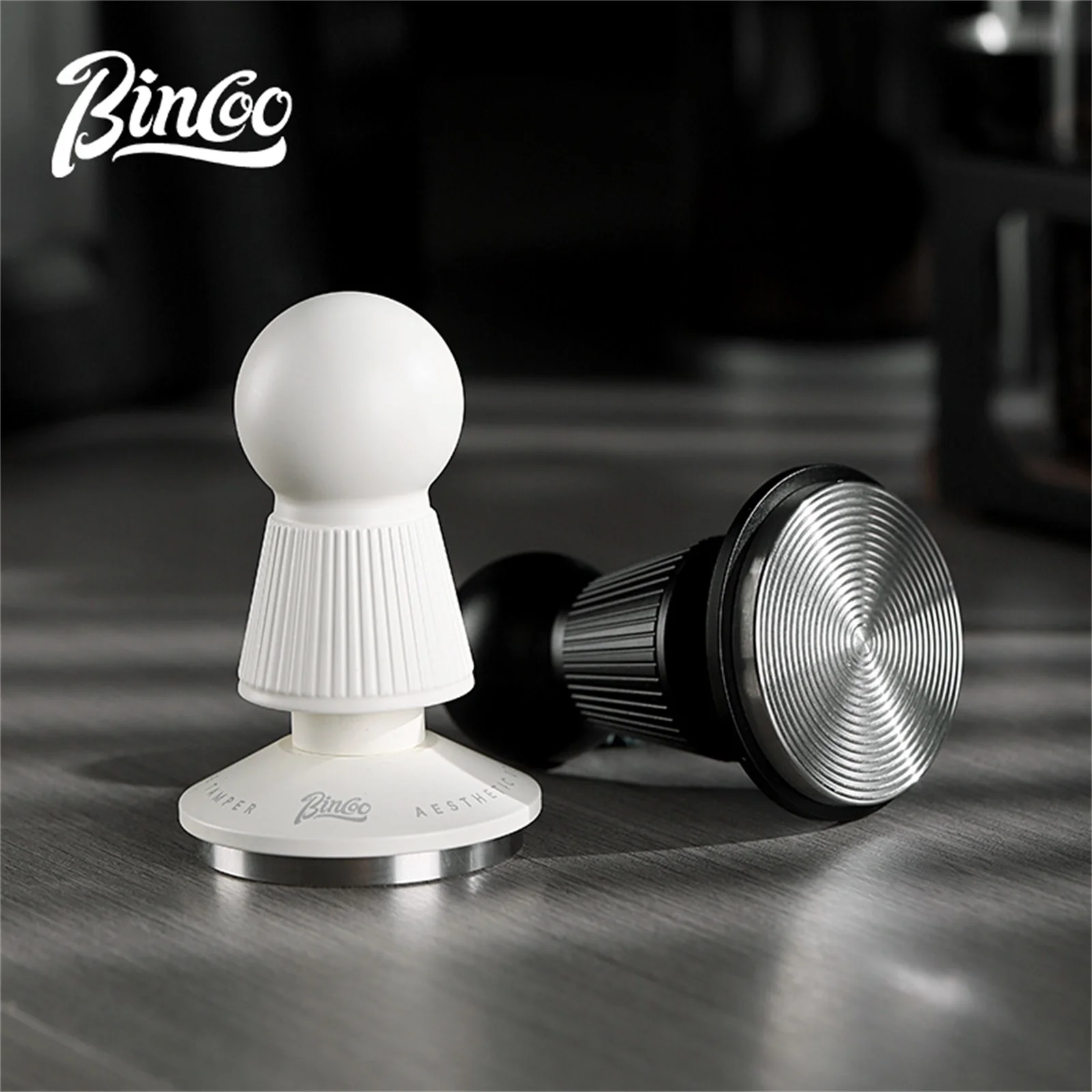 

BINCOO New Coffee Tamper 58mm Constant Pressure Espresso Tampers with Calibrated Spring Loaded Tamper Barista Coffee Accessories