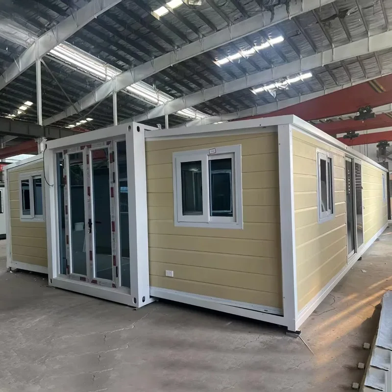 Modern Luxury Prefab 20ft 30ft 40ft Container House Steel Structure Expandable Home Prefabricated 2 3 Bedrooms Tiny Home House