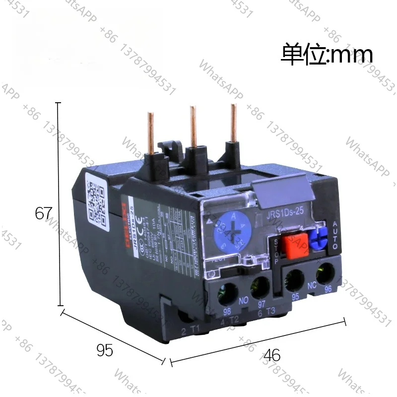 Thermal Relay JRS1DS-25/Z  JRS1Ds-36/Z JRS1Ds-93/Z LR2 Thermal overload protector/Switch