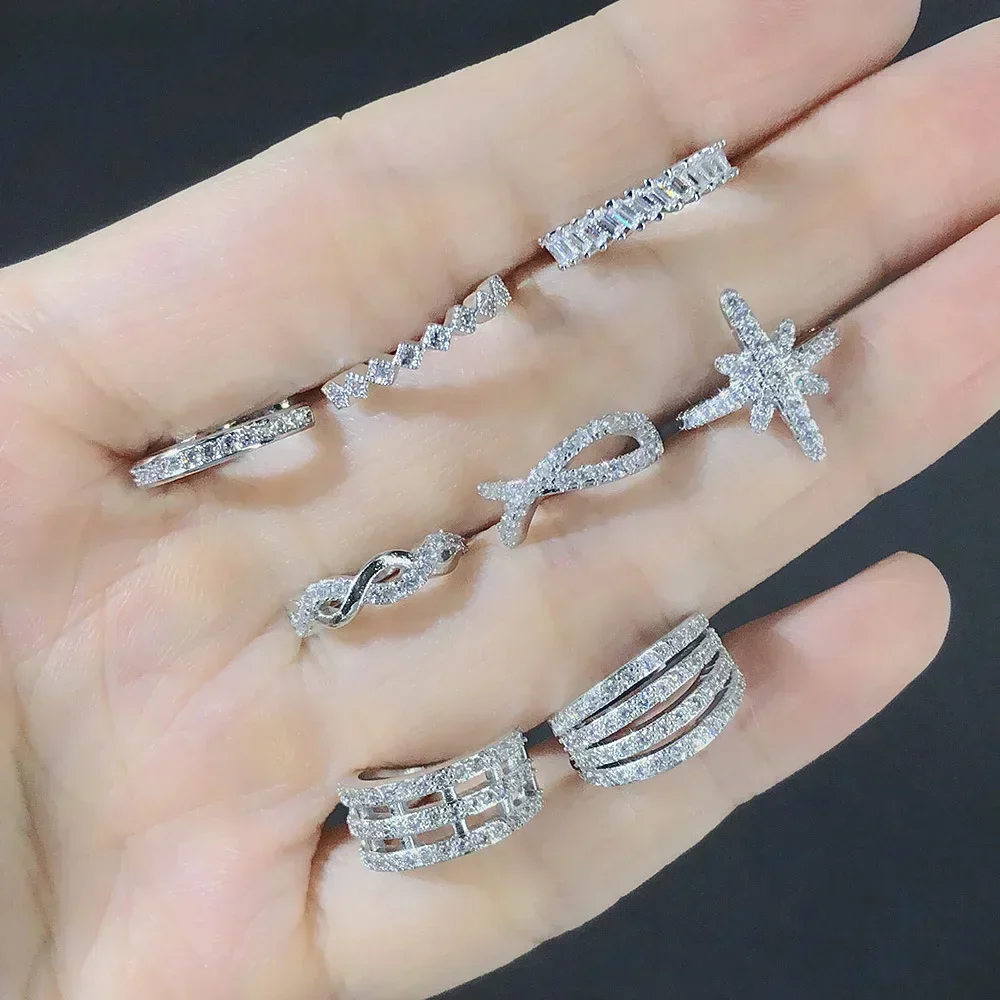 Delicate Cartilage Ear Clip Women Dainty Fake Piercing Geometry Earrings Zircon Gold Silver Color Fashion Trend Jewelry
