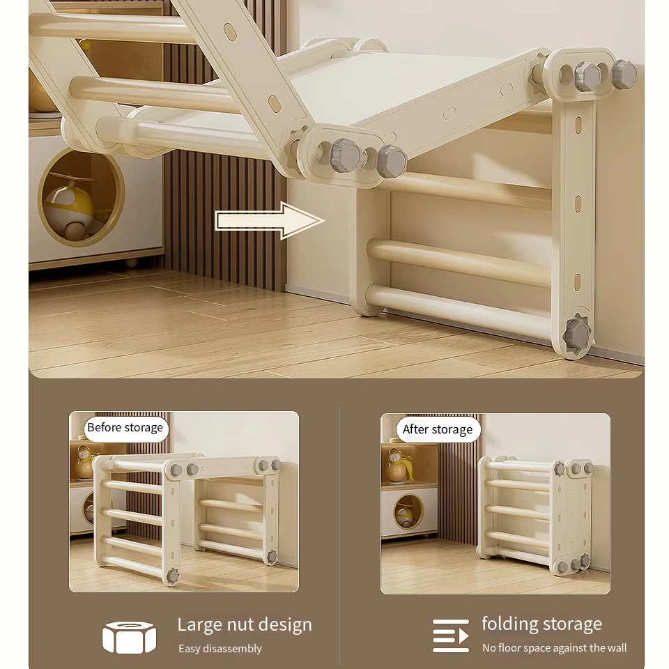 

Indoor Jungle Play Gym Age Range Wooden Climbing Frame Xiaowoniu