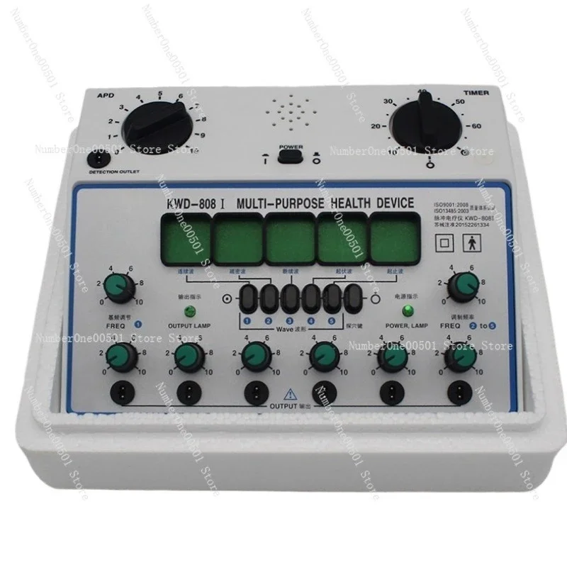 Pulse Electrotherapy Device Electronic Acupuncture Machine Medical Acupunctoscope Physiotherapy Equipment Massager