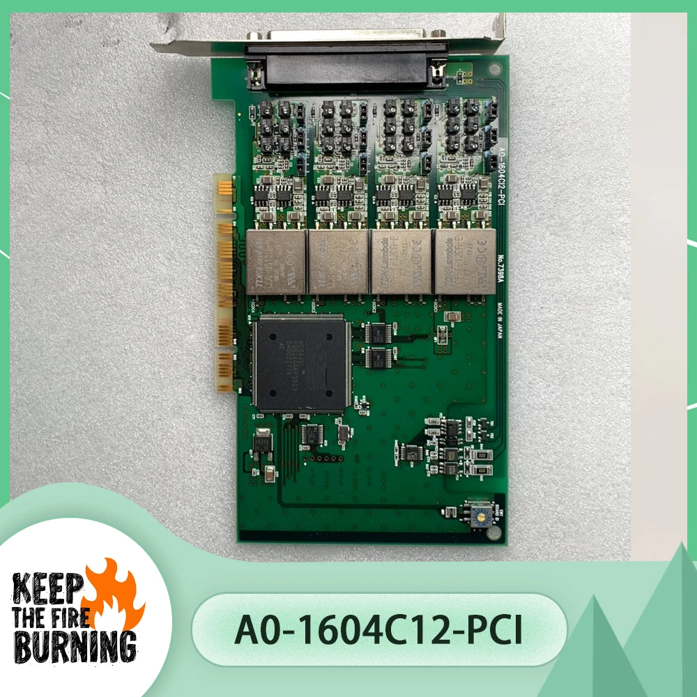 A0-1604C12-PCI NO：7398A Data Acquisition Card