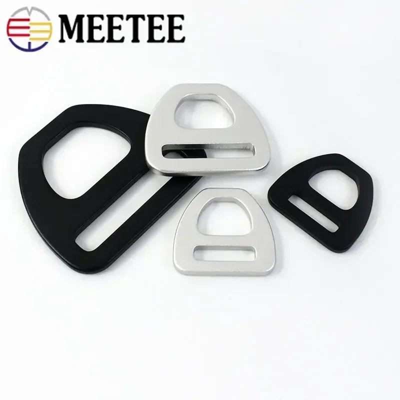10/20Pcs 15/20/25/38mm Aluminum Alloy Triangle Strap Connector Buckle Ring Belt Buckles Clothes Luggage Hardware Metal Accessory